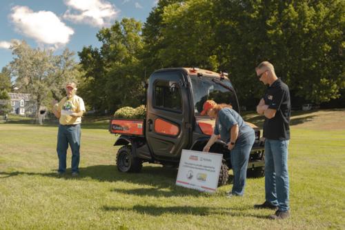 Mik and Christy with the new RTV